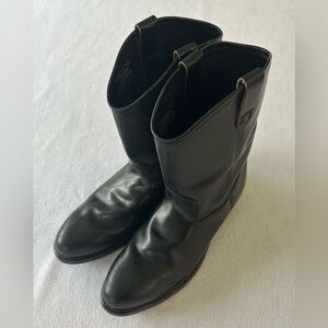 Goodyear Boots Size 9.5 B Chemigum Oil Proof Western / Roper Style Safety Toe